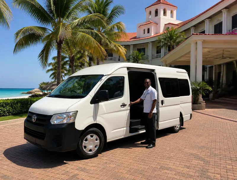 Hotel & Resort Transportation — included on every Vodka Shot fishing charter in Montego Bay, Jamaica